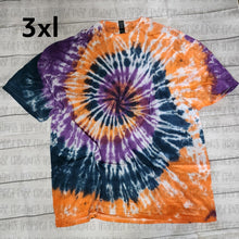 Load image into Gallery viewer, Spooky Tie Dye T-shirt