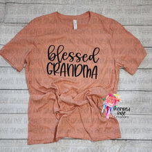 Load image into Gallery viewer, Blessed Grandma Tshirt