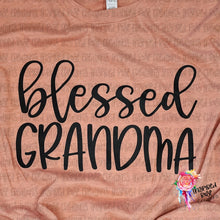 Load image into Gallery viewer, Blessed Grandma Tshirt