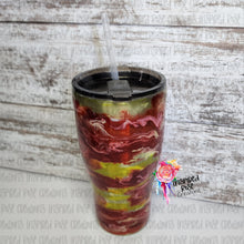 Load image into Gallery viewer, Red and Yellow Inks 30 oz Modern Tumbler