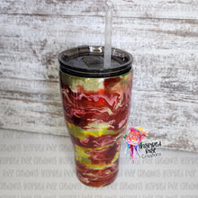 Load image into Gallery viewer, Red and Yellow Inks 30 oz Modern Tumbler