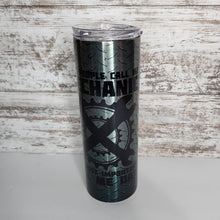 Load image into Gallery viewer, Mechanic/Dad 20 oz Skinny Sub Clear Tumbler