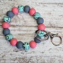 Load image into Gallery viewer, Mint Terrazzo Wristlet