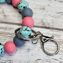Load image into Gallery viewer, Mint Terrazzo Wristlet