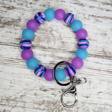 Load image into Gallery viewer, Marble Glow Wristlet