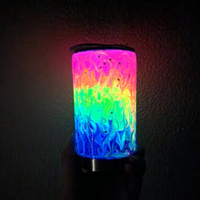 Load image into Gallery viewer, Rainbow Glow 12 oz Duo Sippy