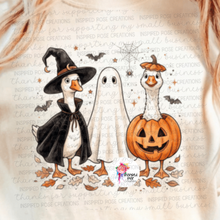 Load image into Gallery viewer, PREORDER Cute Halloween Goose Trio