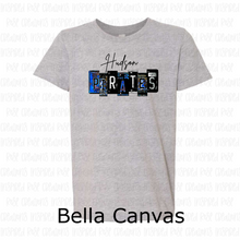 Load image into Gallery viewer, PREORDER CLOSES 6/14 (EXPECTED 6/30) HUDSON PIRATES License Plate YOUTH T-Shirt