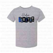 Load image into Gallery viewer, PREORDER CLOSES 6/14 (EXPECTED 6/30) HUDSON PIRATES License Plate TODDLER T-Shirt