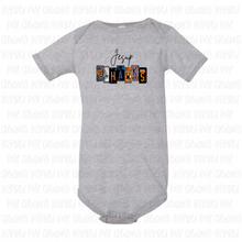 Load image into Gallery viewer, PREORDER CLOSES 6/14 (EXPECTED 6/30) JESUP License Plate INFANT One Piece