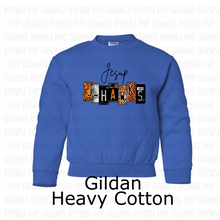 Load image into Gallery viewer, PREORDER CLOSES 6/14 (EXPECTED 6/30) JESUP License Plate YOUTH Crew Neck Sweatshirt