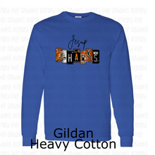 Load image into Gallery viewer, PREORDER CLOSES 6/14 (EXPECTED 6/30) JESUP License Plate ADULT Long Sleeve T-Shirt