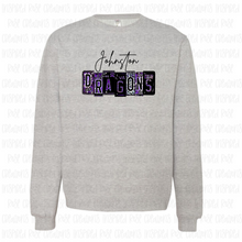 Load image into Gallery viewer, PREORDER CLOSES 6/14 (EXPECTED 6/30) JOHNSTON License Plate ADULT Crew Neck Sweatshirt