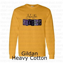 Load image into Gallery viewer, PREORDER CLOSES 6/14 (EXPECTED 6/30) JOHNSTON License Plate ADULT Long Sleeve T-Shirt
