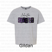 Load image into Gallery viewer, PREORDER CLOSES 6/14 (EXPECTED 6/30) JOHNSTON License Plate YOUTH T-Shirt