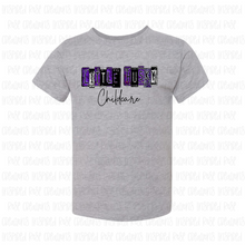 Load image into Gallery viewer, PREORDER CLOSES 6/14 (EXPECTED 6/30) LITTLE HUSKY CHILDCARE License Plate TODDLER T-Shirt