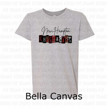 Load image into Gallery viewer, PREORDER CLOSES 5/31 (EXPECTED 6/21) NEW HAMPTON License Plate YOUTH T-Shirt