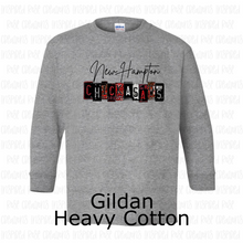 Load image into Gallery viewer, PREORDER CLOSES 6/14 (EXPECTED 6/30) NEW HAMPTON License Plate YOUTH Long Sleeve T-Shirt