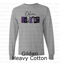 Load image into Gallery viewer, PREORDER CLOSES 6/14 (EXPECTED 6/30) OELWEIN License Plate ADULT Long Sleeve T-Shirt