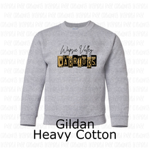 Load image into Gallery viewer, PREORDER CLOSES 6/14 (EXPECTED 6/30) WAPSIE License Plate YOUTH Crew Neck Sweatshirt