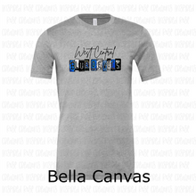 Load image into Gallery viewer, PREORDER CLOSES 6/14 (EXPECTED 6/30) WEST CENTRAL License Plate ADULT T-shirt