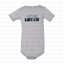 Load image into Gallery viewer, PREORDER CLOSES 6/14 (EXPECTED 6/30) WEST CENTRAL License Plate INFANT One Piece