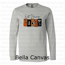 Load image into Gallery viewer, PREORDER CLOSES 6/14 (EXPECTED 6/30) WEST DELAWARE License Plate ADULT Long Sleeve T-Shirt