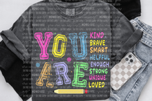 Load image into Gallery viewer, PREORDER You are School