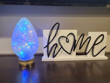 Load image into Gallery viewer, Glittered Christmas Bulb