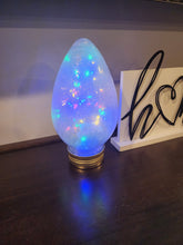 Load image into Gallery viewer, Glittered Christmas Bulb