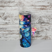 Load image into Gallery viewer, Dragonfly 20 oz Skinny Sub Tumbler
