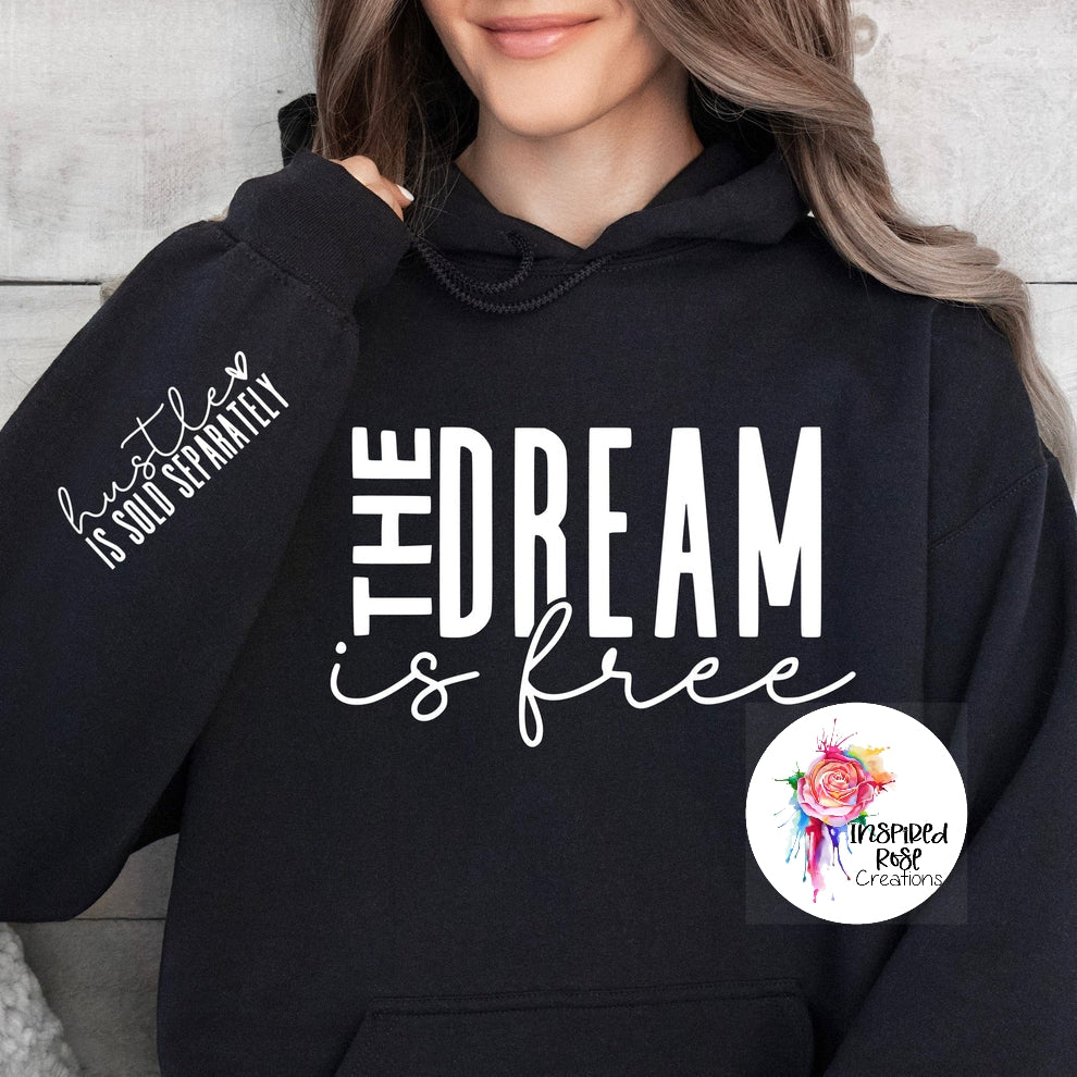 76. The Dream Is Free (Smaller sleeve print) w/sleeve - Design Choice