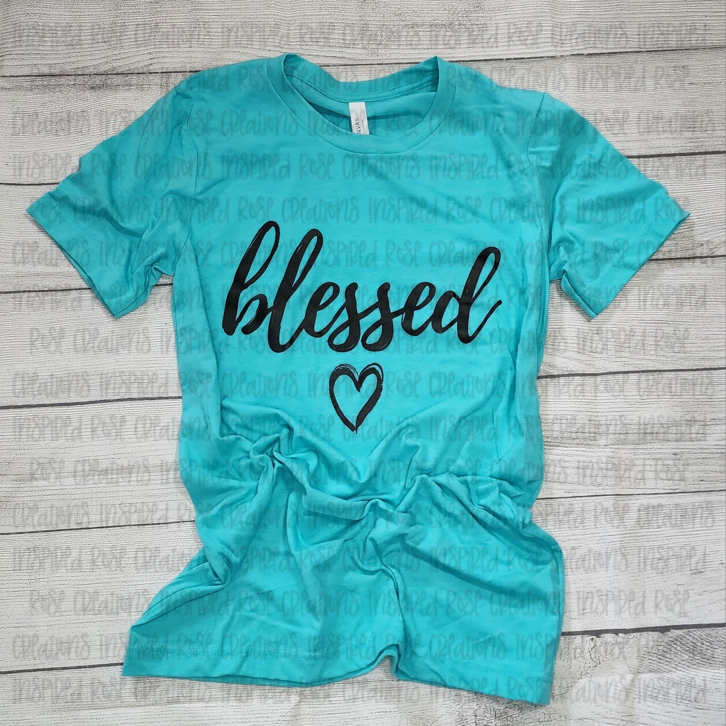 78. Blessed w/Heart- Design Choice