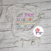 Load image into Gallery viewer, Let them Front Pocket Size Design &amp; Back Long Sleeve Tshirt
