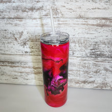 Load image into Gallery viewer, Pink Lava Lamp 20 oz Skinny Tumbler
