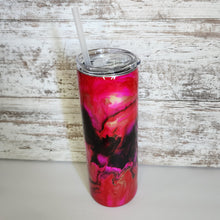 Load image into Gallery viewer, Pink Lava Lamp 20 oz Skinny Tumbler
