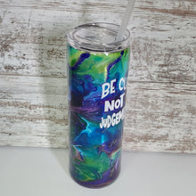 Load image into Gallery viewer, Be Curious 20 oz Skinny Tumbler
