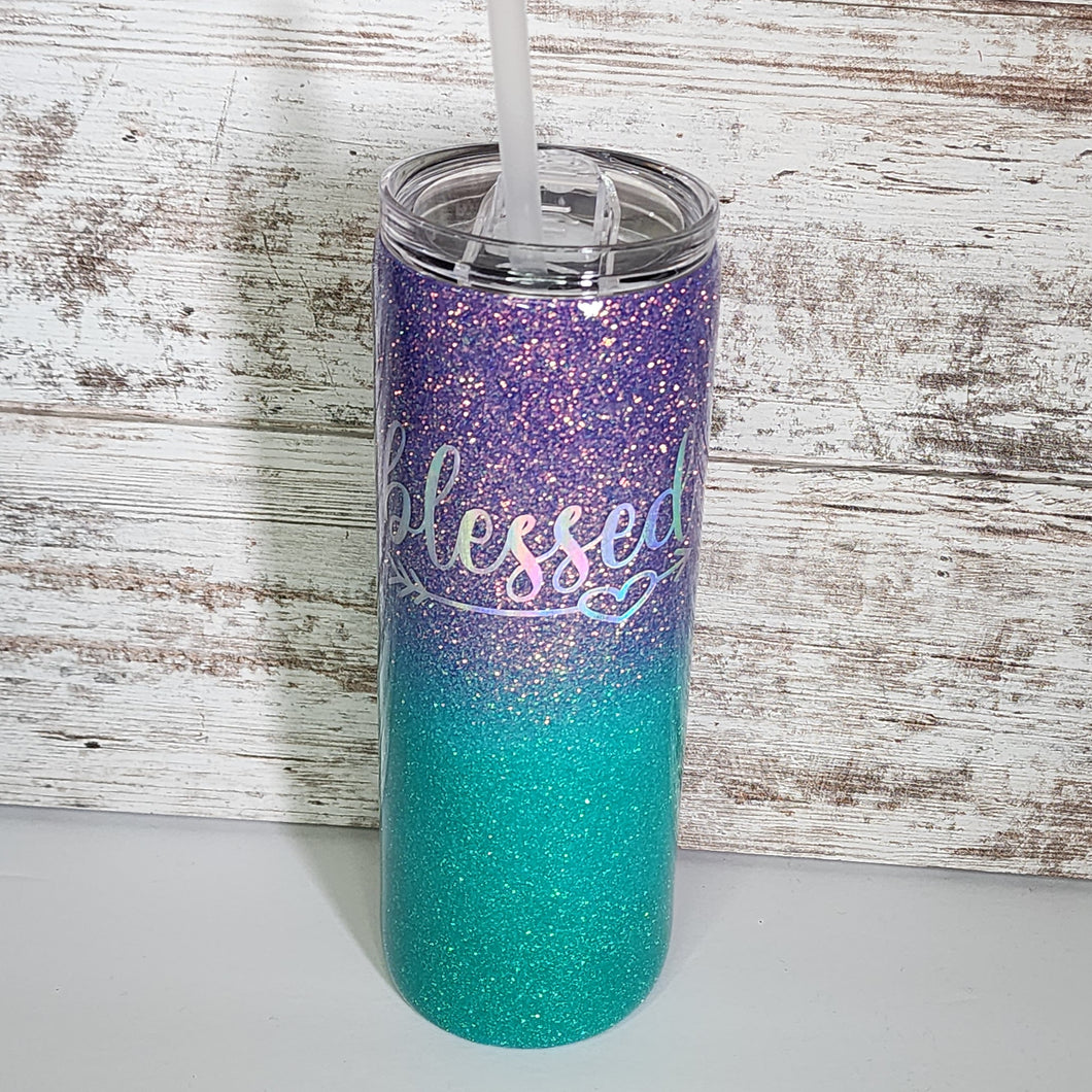 Blessed 20 oz Skinny Tumbler