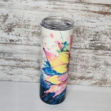 Load image into Gallery viewer, Flower 20 oz Skinny Sub Glow Tumbler

