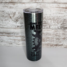 Load image into Gallery viewer, Mechanic/Dad 20 oz Skinny Sub Clear Tumbler
