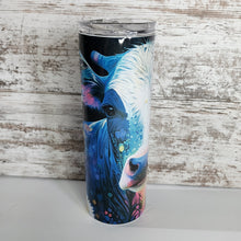 Load image into Gallery viewer, Cow 20 oz Skinny Sub Shimmer Tumbler
