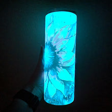 Load image into Gallery viewer, Flower 20 oz Skinny Sub Glow Tumbler
