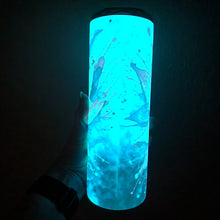 Load image into Gallery viewer, Flower 20 oz Skinny Sub Glow Tumbler
