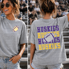 Load image into Gallery viewer, PREORDER Huskies Striped Football
