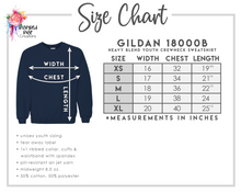 Load image into Gallery viewer, PREORDER CLOSES 6/14 (EXPECTED 6/30) JOHNSTON License Plate YOUTH Crew Neck Sweatshirt
