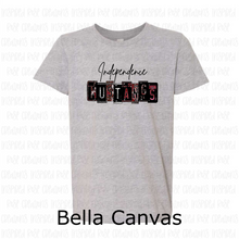 Load image into Gallery viewer, PREORDER CLOSES 6/14 (EXPECTED 6/30) INDEPENDENCE License Plate YOUTH T-Shirt
