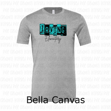 Load image into Gallery viewer, PREORDER CLOSES 6/14 (EXPECTED 6/30)  IRVING ELEM License Plate ADULT T-shirt
