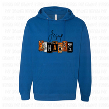 Load image into Gallery viewer, PREORDER CLOSES 6/14 (EXPECTED 6/30) JESUP License Plate ADULT Hooded Sweatshirt
