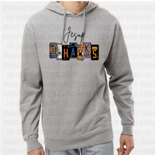 Load image into Gallery viewer, PREORDER CLOSES 6/14 (EXPECTED 6/30) JESUP License Plate ADULT Hooded Sweatshirt
