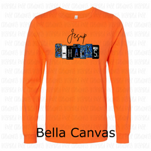 Load image into Gallery viewer, PREORDER CLOSES 6/14 (EXPECTED 6/30) JESUP License Plate ADULT Long Sleeve T-Shirt
